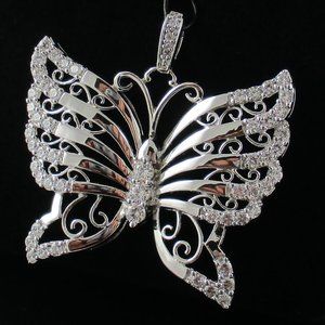 Robert Manse 1.83ct Butterfly Enhancer Pendant